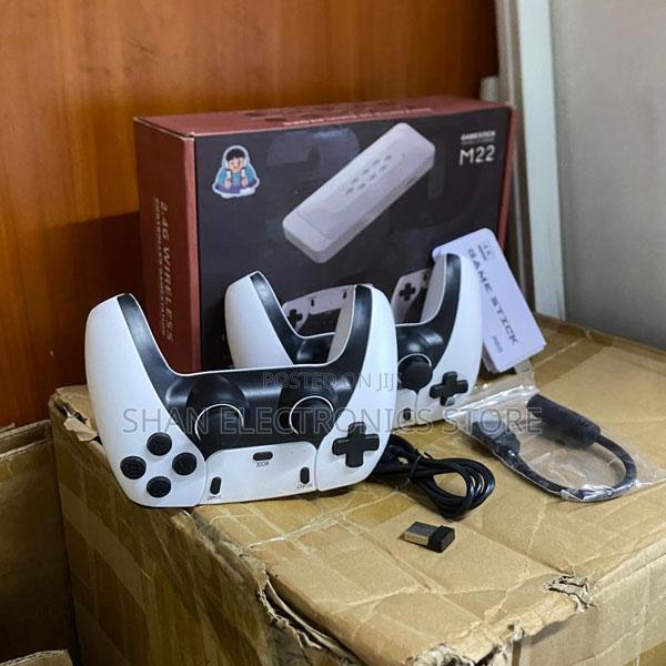 Plug and Play Design M22 Game Stick With Dual Controllers - main view