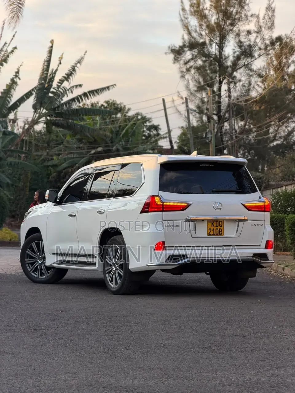 Lexus LX 2016 White