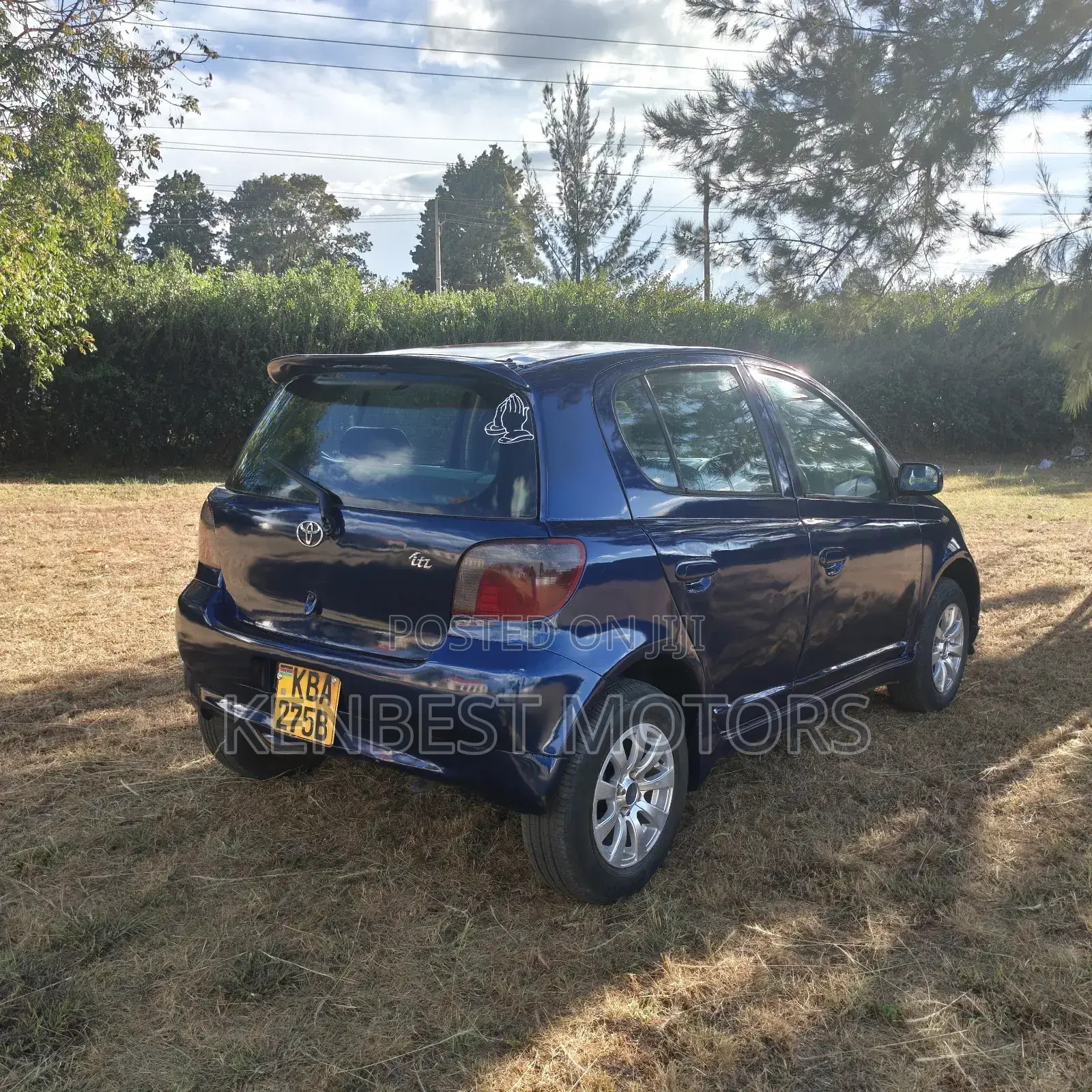 Toyota Vitz 2002 Blue