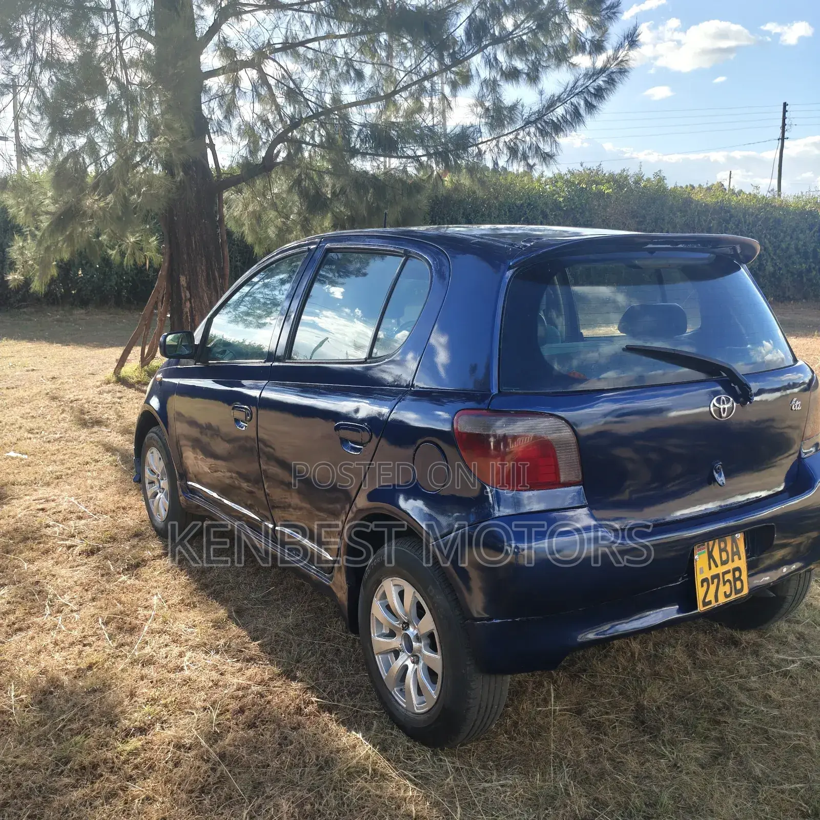 Toyota Vitz 2002 Blue