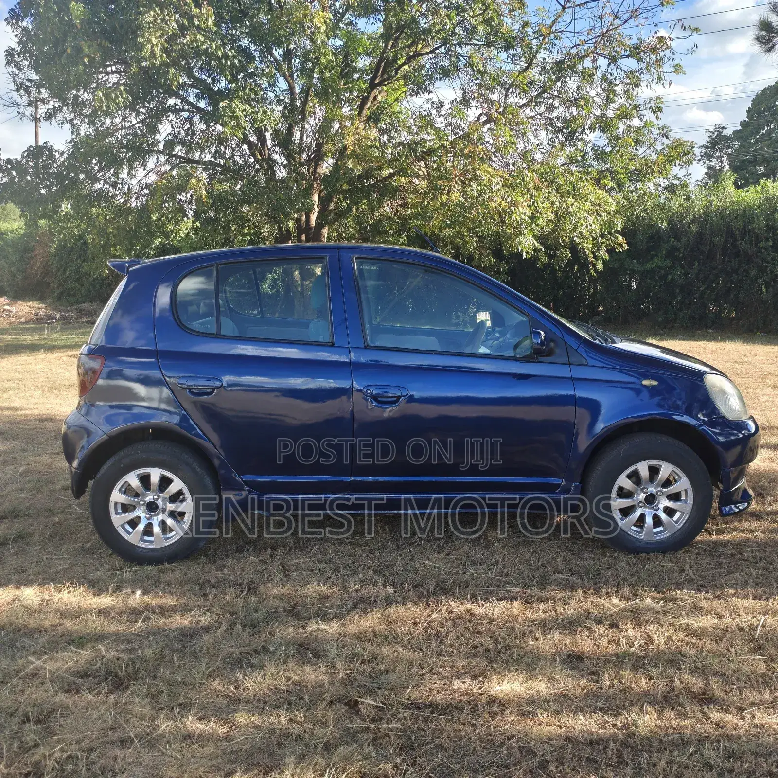 Toyota Vitz 2002 Blue