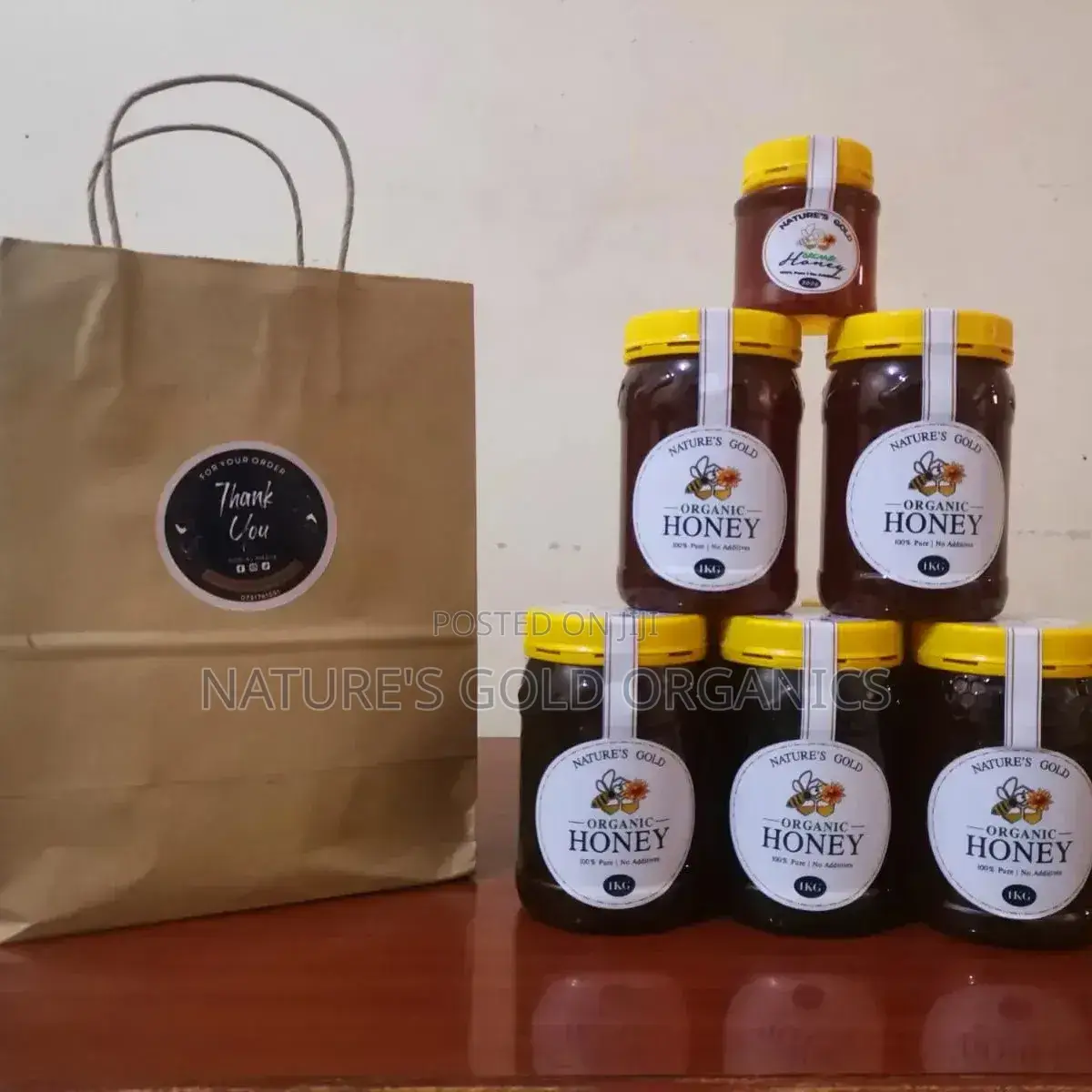 1 Kg Organic Honey (Premium Quality)