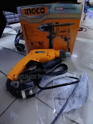 The Ingco 680W Impact Drill (Model ID6808) Corded Electric Power Tool