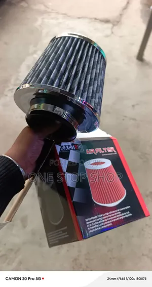 3" Carbon Universal High Flow Cone Style Car Air Filter