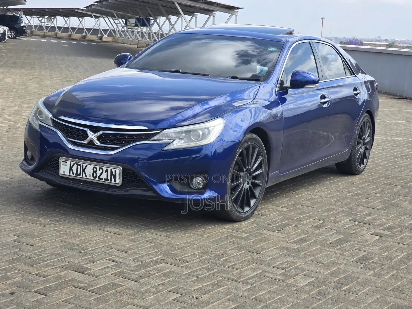 Toyota Mark X 2015 Blue