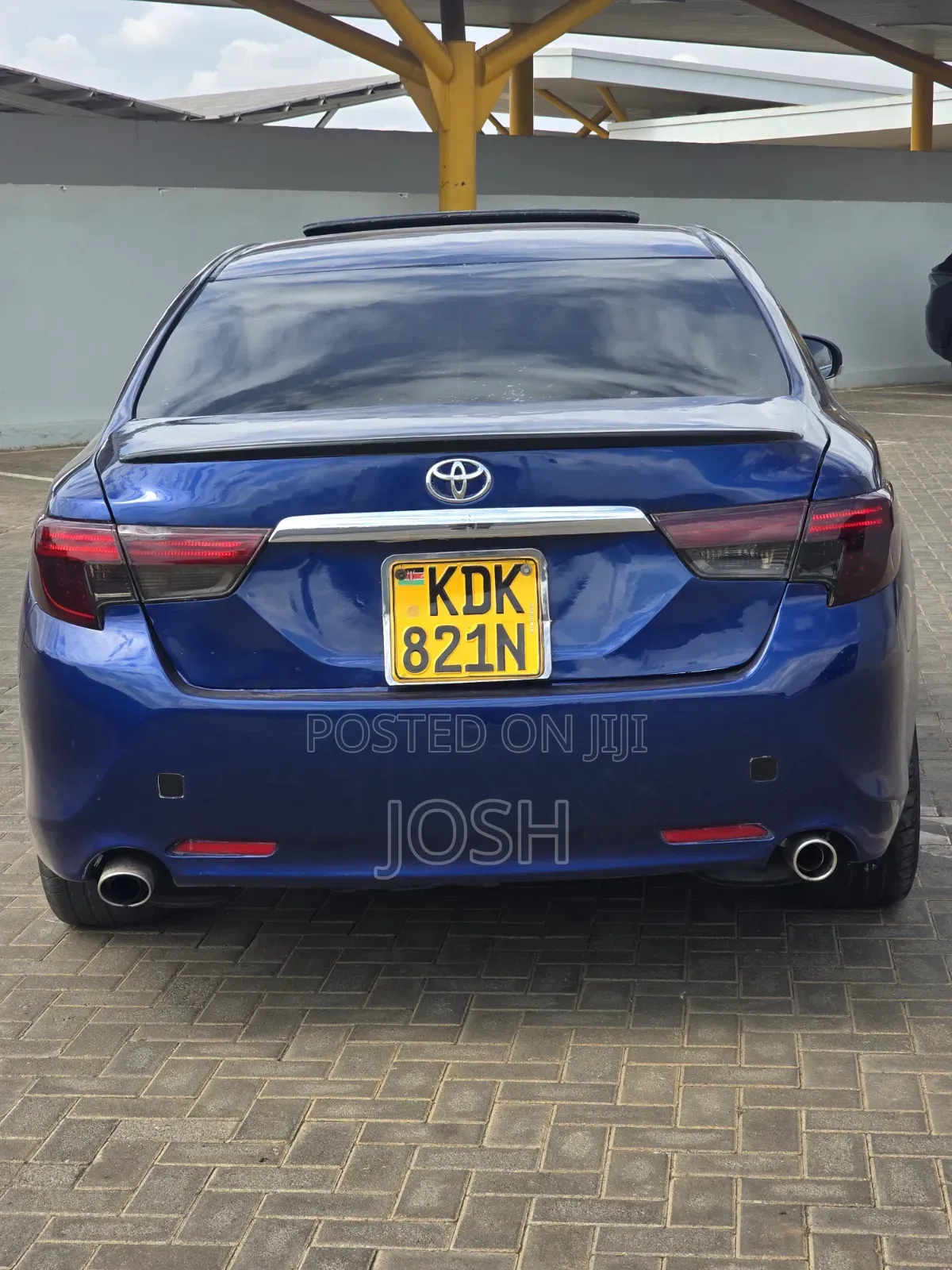 Toyota Mark X 2015 Blue