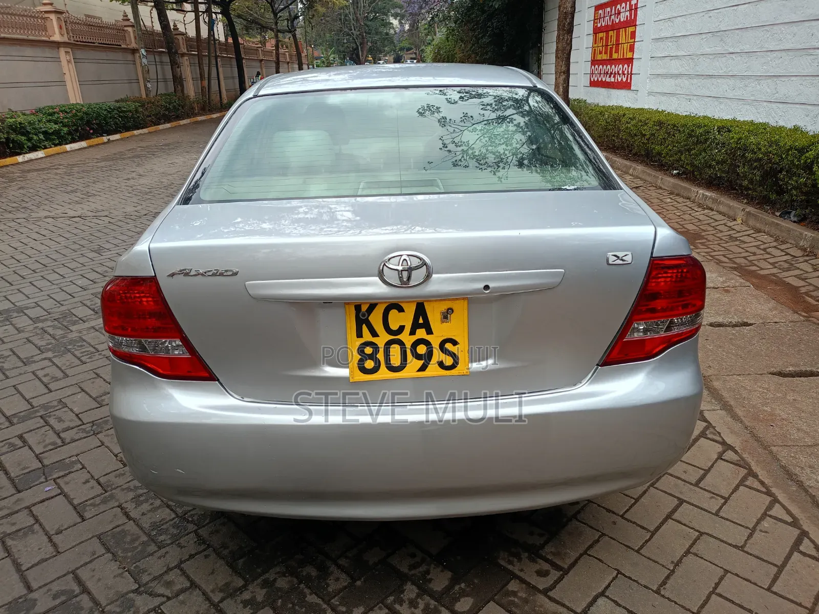 Toyota Axio 1.5 X 2WD 2008 Silver