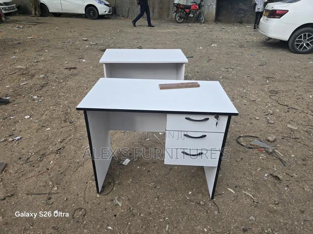 Nairobi Office Desk With Sliding Drawer - main view