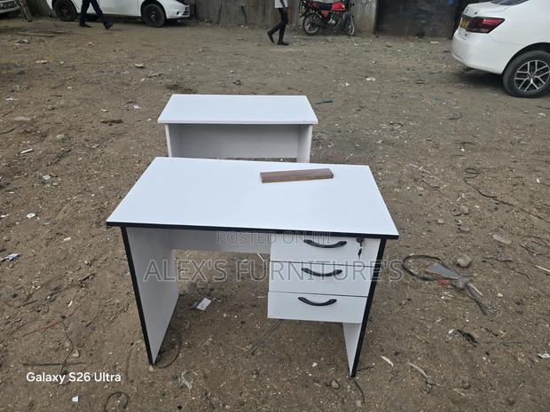 Nairobi Office Desk With Sliding Drawer - thumbnail 2