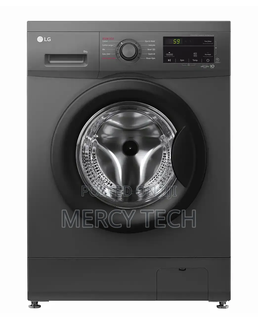 LG 8kg Front Load Washing Machine