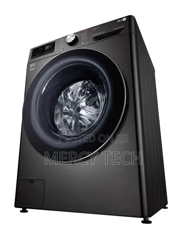 LG 12kg Front Load Wash & Spin Washing Machine - main view