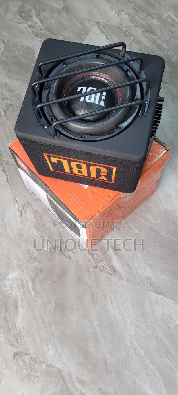JBL Car Subwoofer With Built-in Amp and Equalizer - main view