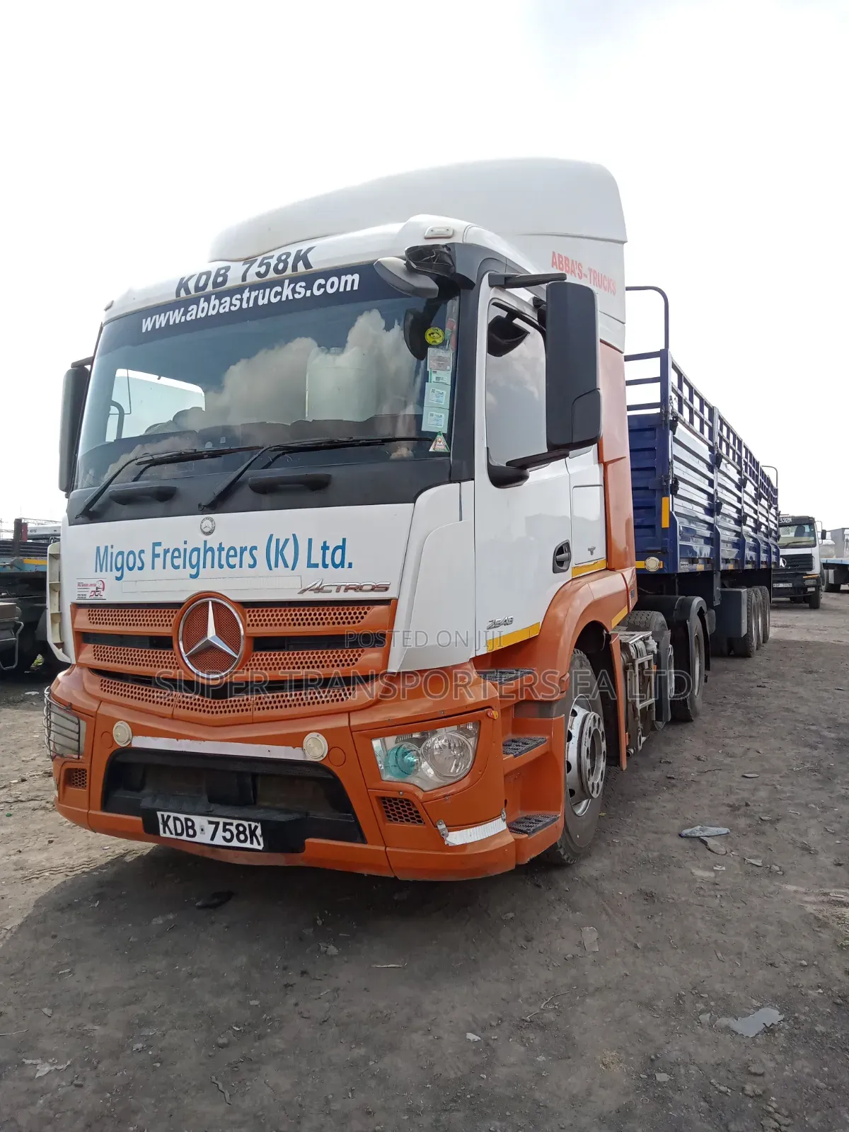 Trailer Transport.Containerised.Nairobi. Nakuru.Kisumu