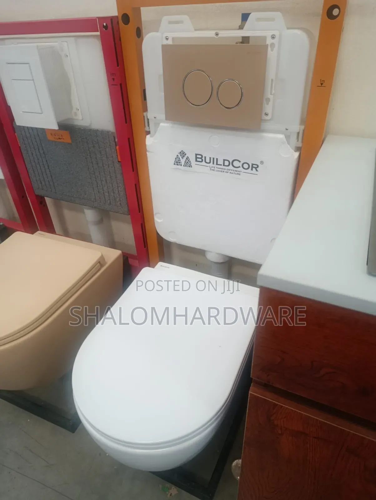 Buildcor Concealed Toilet