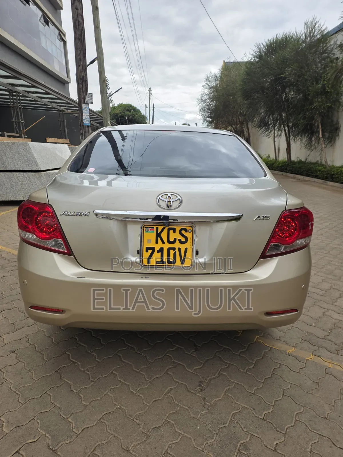 Toyota Allion 2012 Gold