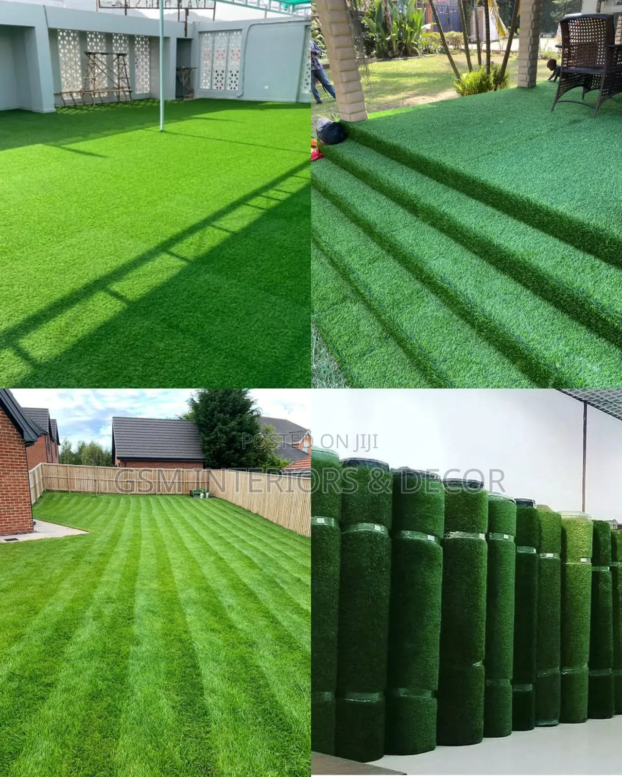 Artificial Green Grass Carpets for Multipurpose Use