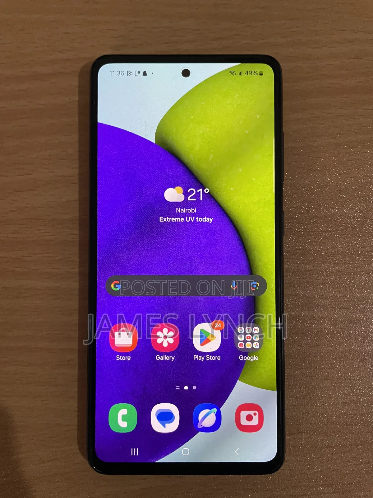 Samsung Galaxy A52 128 GB Black