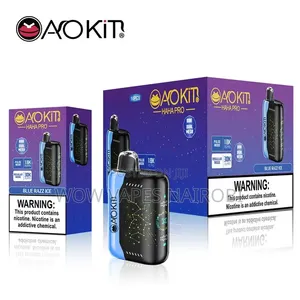 AOKIT 30000 PUFFS Disposable Vape/Shisha Pen (Blue Razz Ice Flavor)