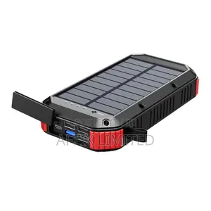 30000mAh Solar Power Bank With Wireless Charging