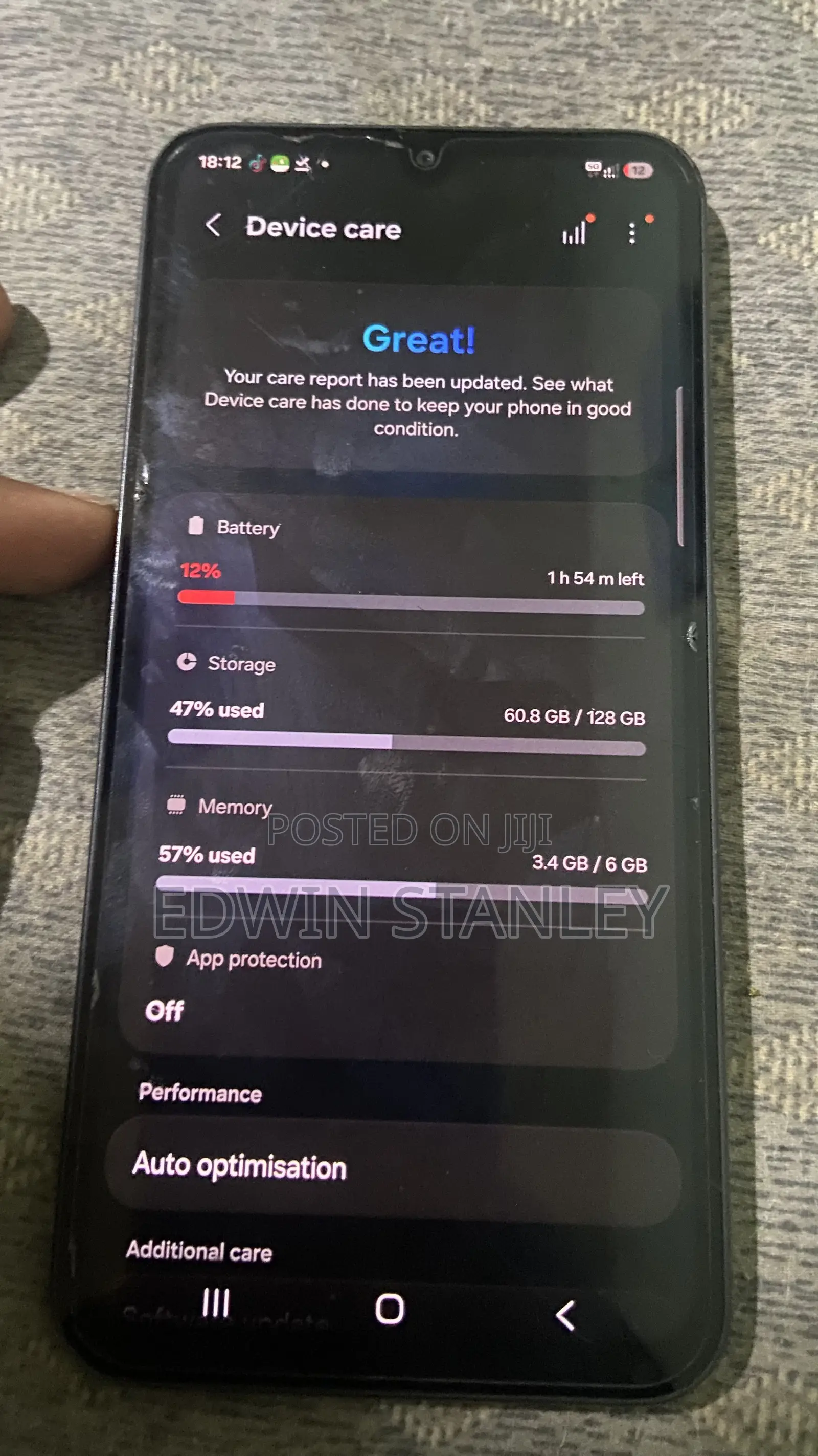 Samsung Galaxy A34 128 GB Black