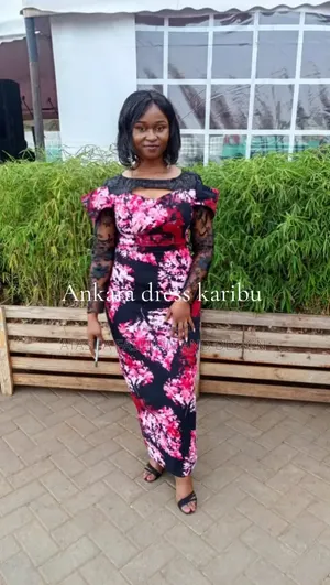 Ankara Straight Dresses for Any Occasion With a Sleeve Lace
