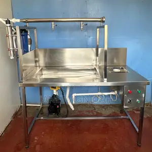 Manual Water Filling Line With Jet Rinser for Sale _115,000