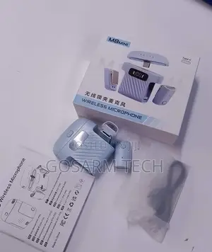 M8 Mini Dual Lavalier Microphone Kit for Interviews and Video Recordin
