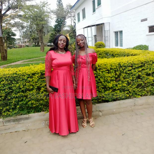 Dresses Wedding Red Maxi Sleeve Net