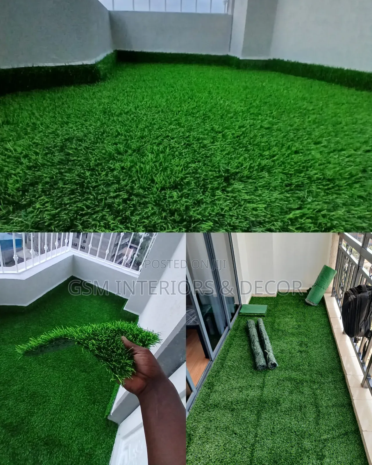 Forest Green End to End Green Grass Carpets