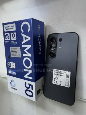 Tecno Camon 50 256 GB Black