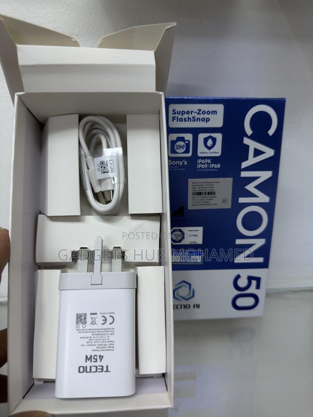Tecno Camon 50 256 GB Black - thumbnail 6