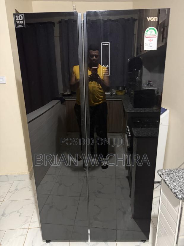Side by Side Glass Door Refrigerator - main view