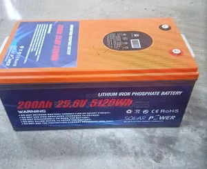 200ah 25.6v Lithium Iron Phosphate Battery