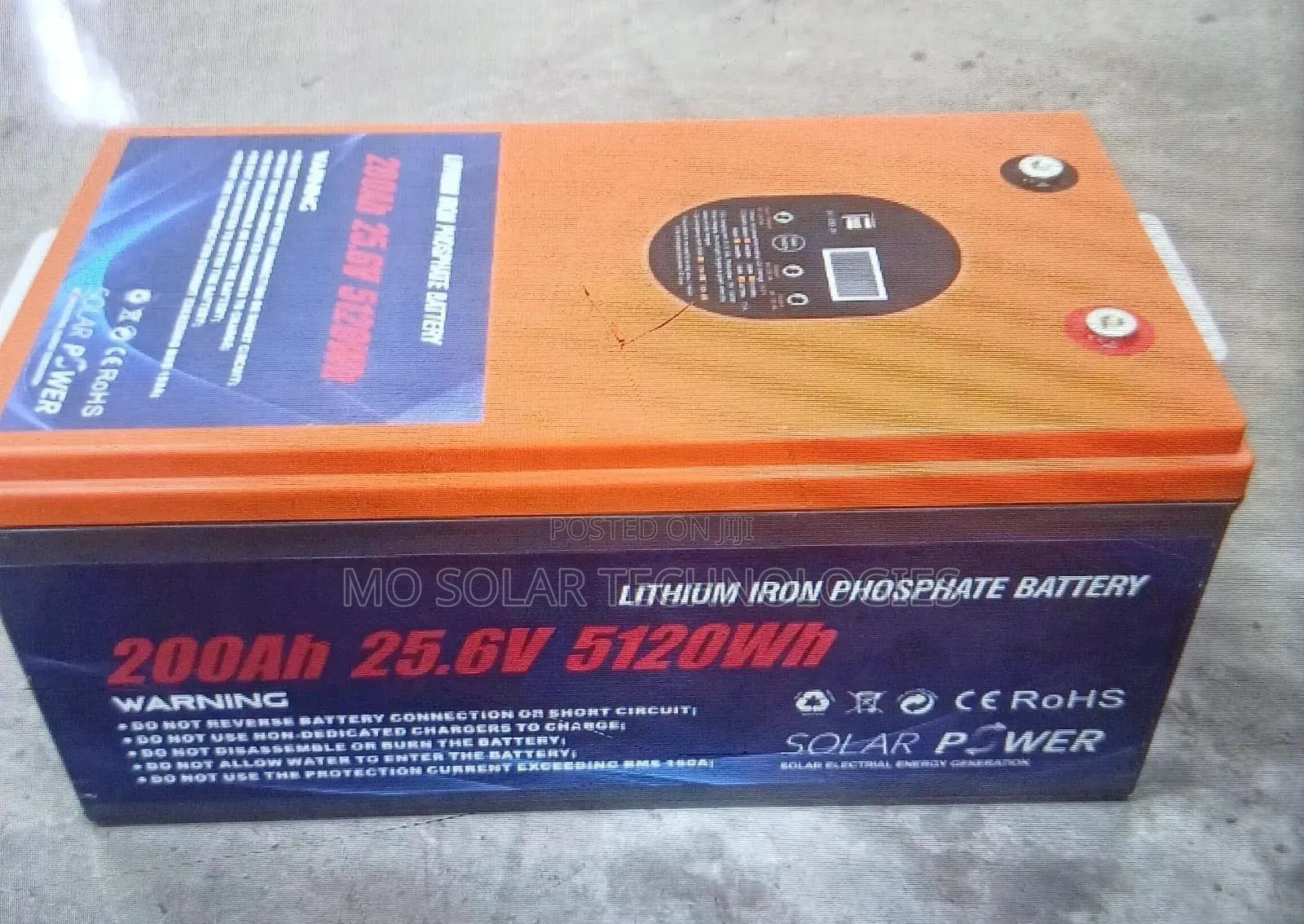 200ah 25.6v Lithium Iron Phosphate Battery