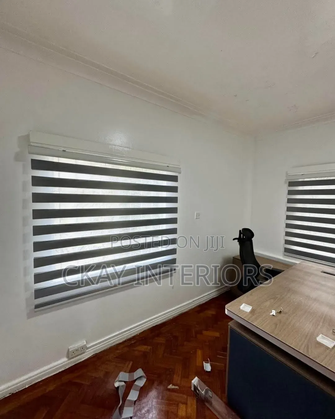 Neat Finish From Top to Bottom Horizontal Blinds