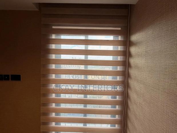 Simple Design,beige Horizontal Office Blinds - thumbnail 2