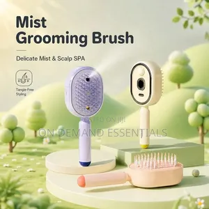 3 in 1 Rechargeable Mist Grooming Brush
