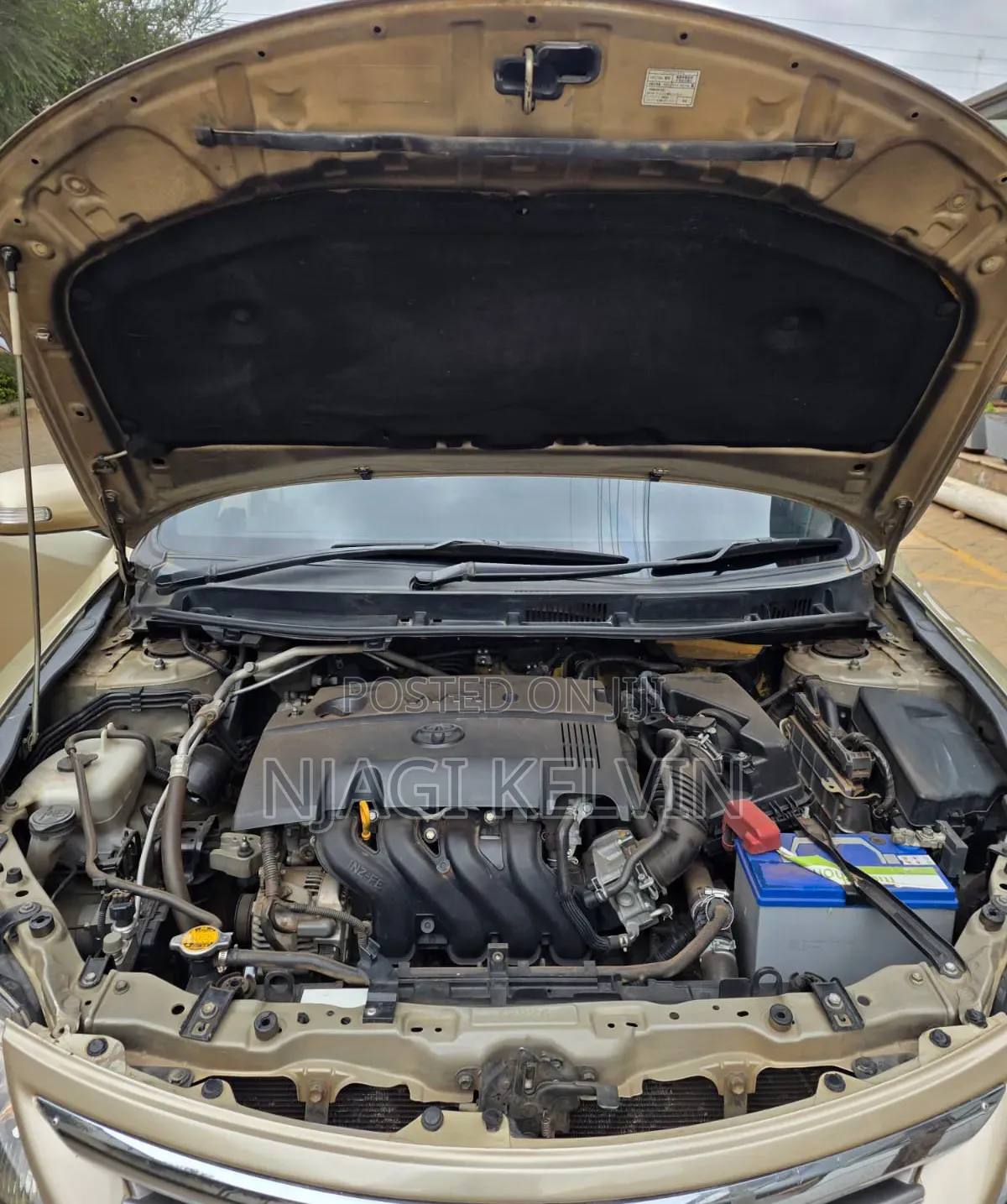 Toyota Allion 2012 Gold