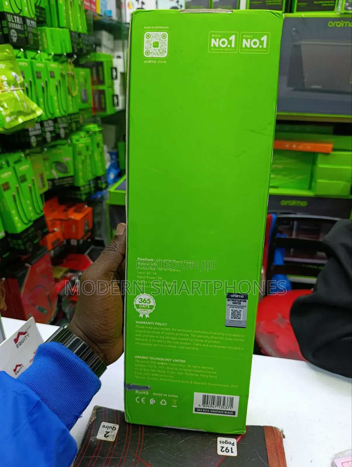Oraimo FlowTrack Gesture Control Face Tracking Selfie Stick Tripod