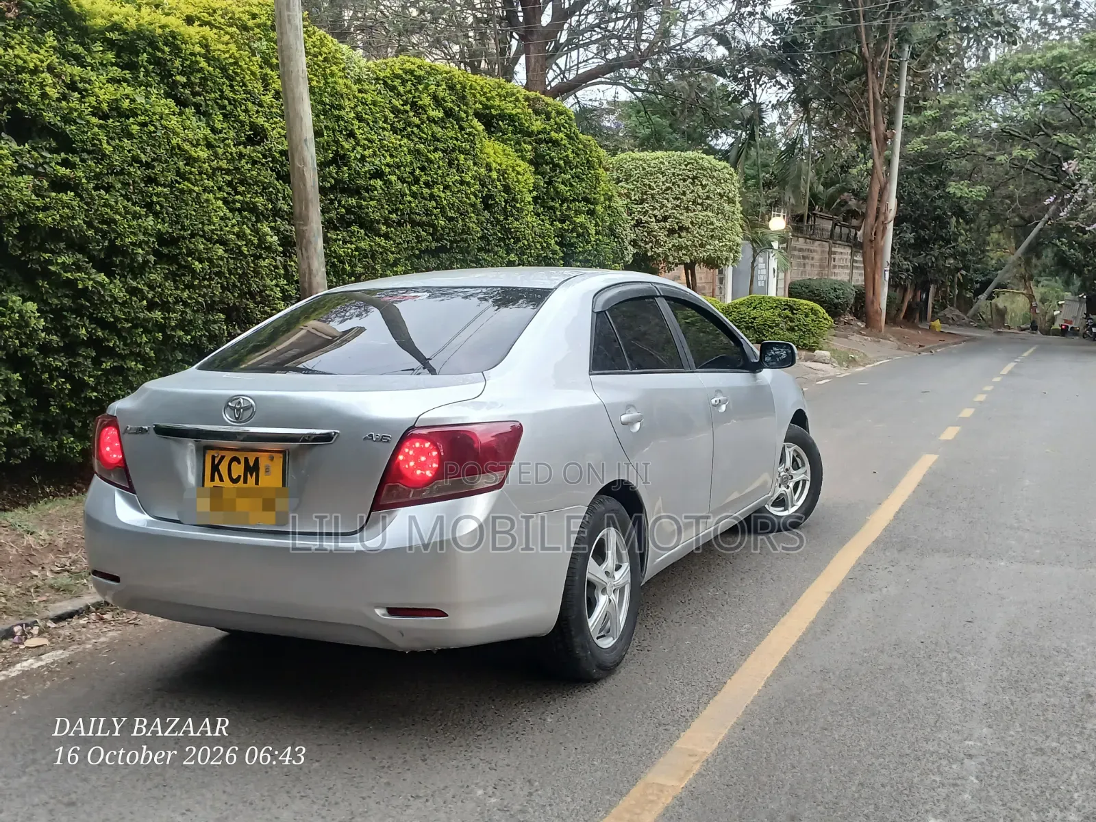 Toyota Allion 2010 Silver