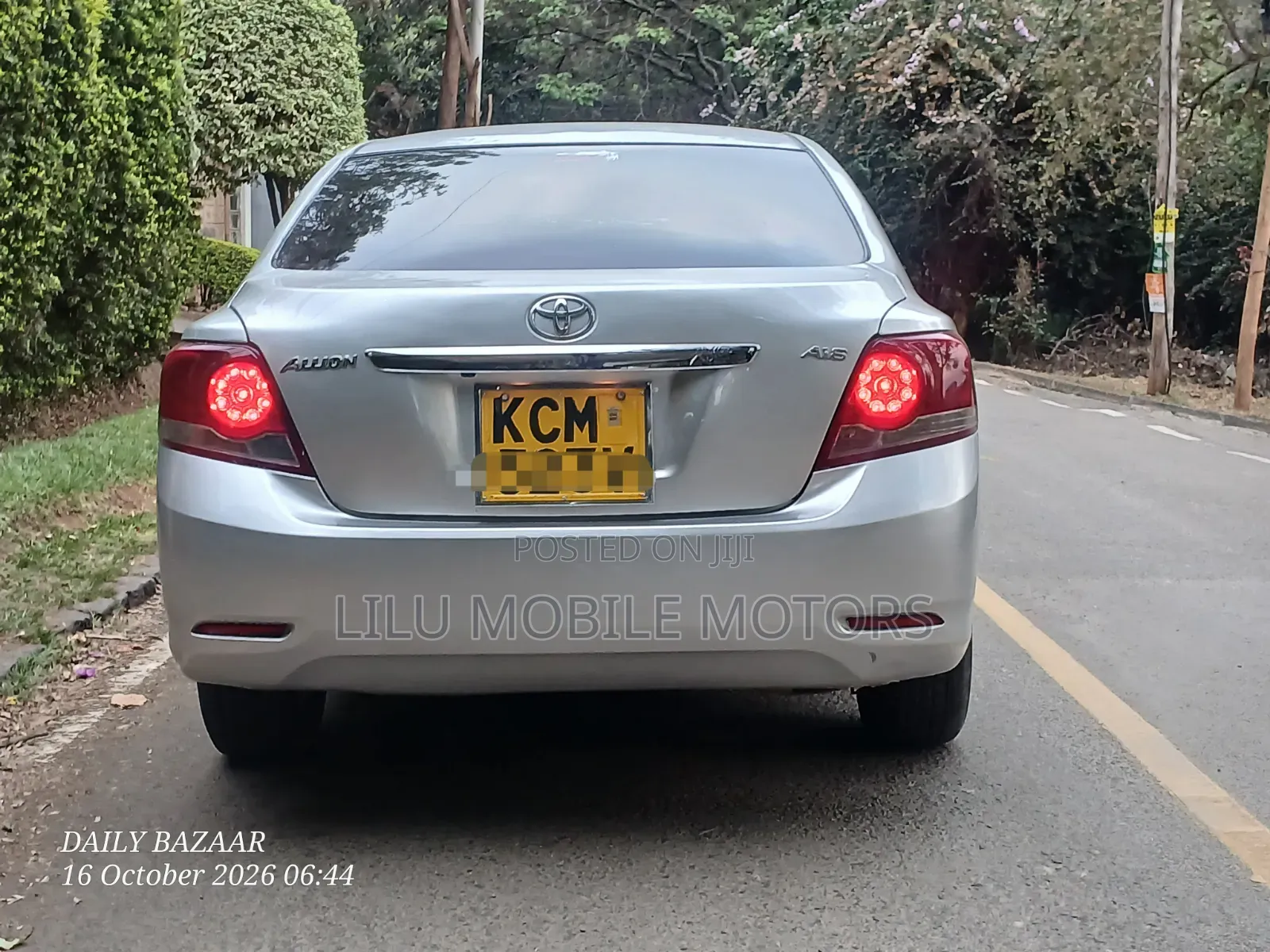 Toyota Allion 2010 Silver