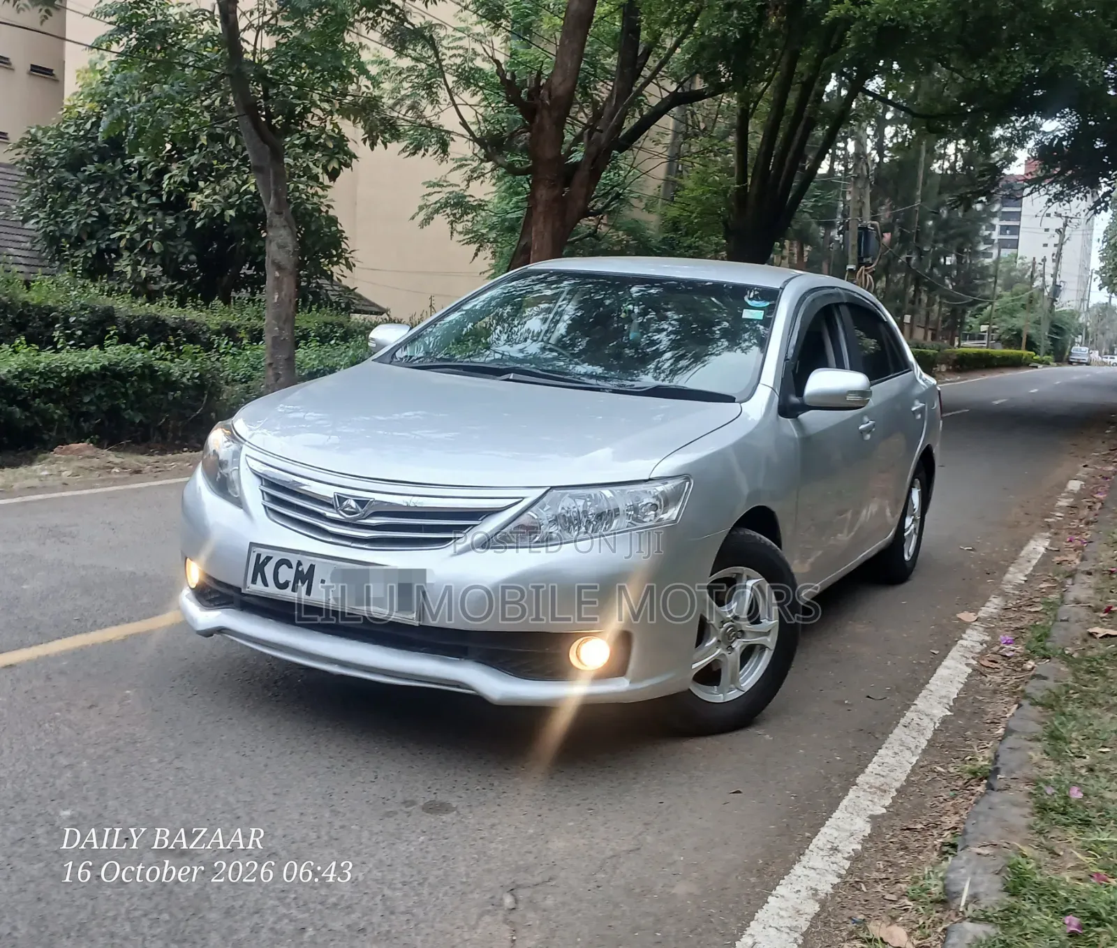 Toyota Allion 2010 Silver
