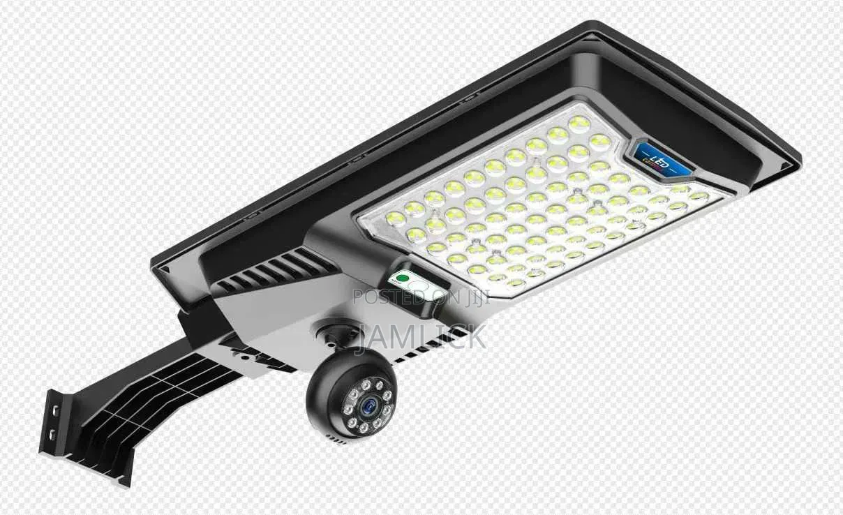 FT04 Solar Street Light With Security Camera – Eg
