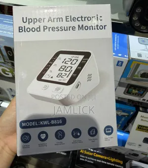 B816 Upper Arm Digital Blood Pressure Monitor –Eg