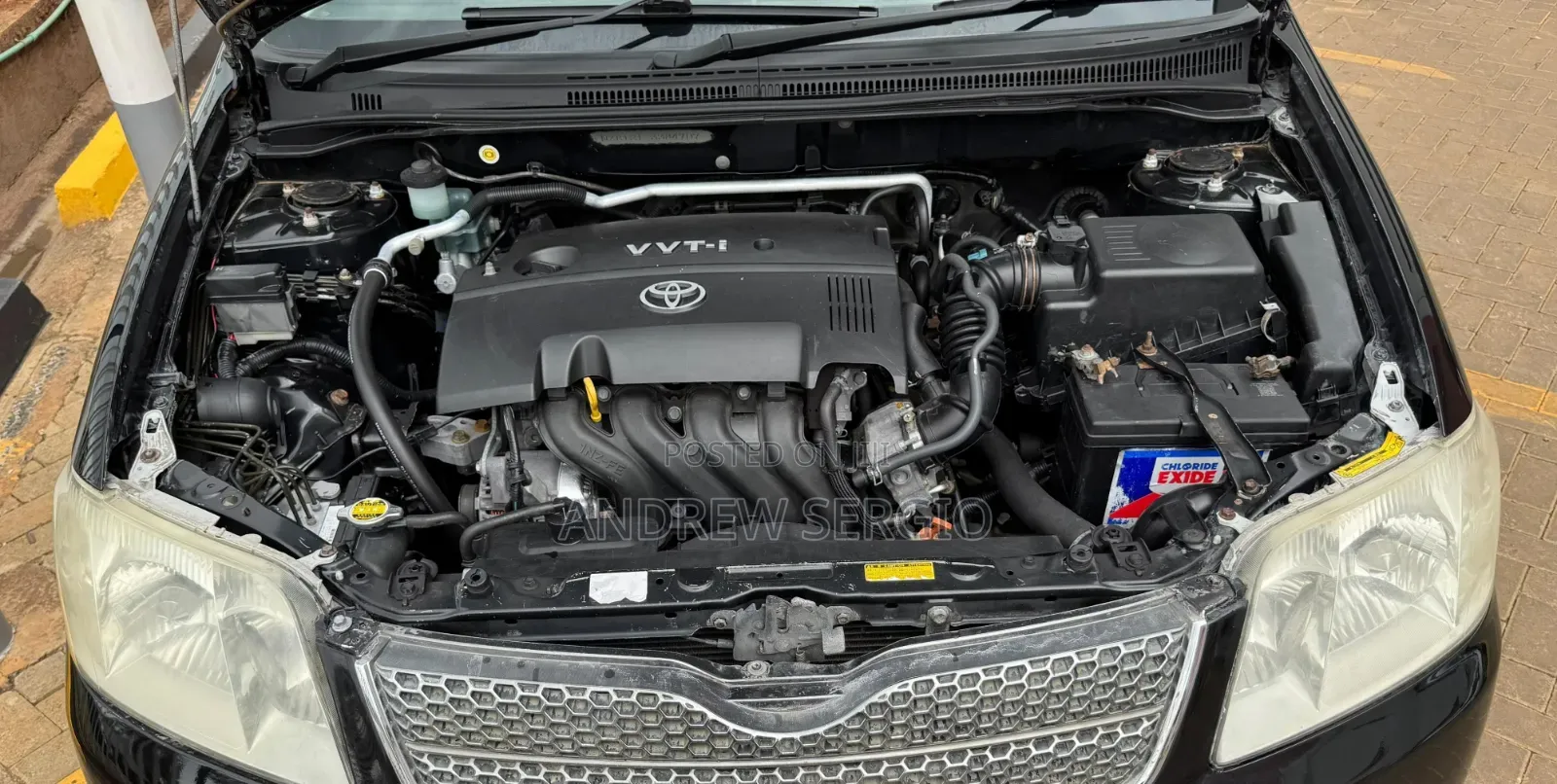 Toyota Corolla Fielder 2006 Black