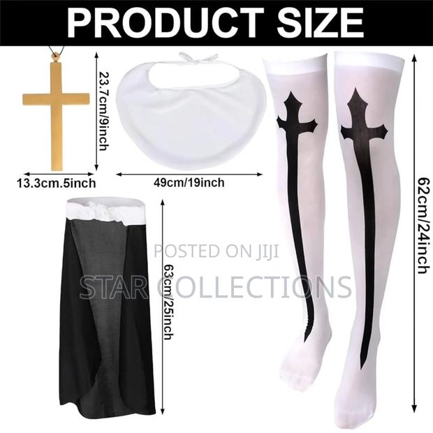 Nun Accessory Costume Set - thumbnail 2