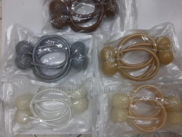 Magnetic Curtain Holders - Premium Clean Finish Curtains Holder's