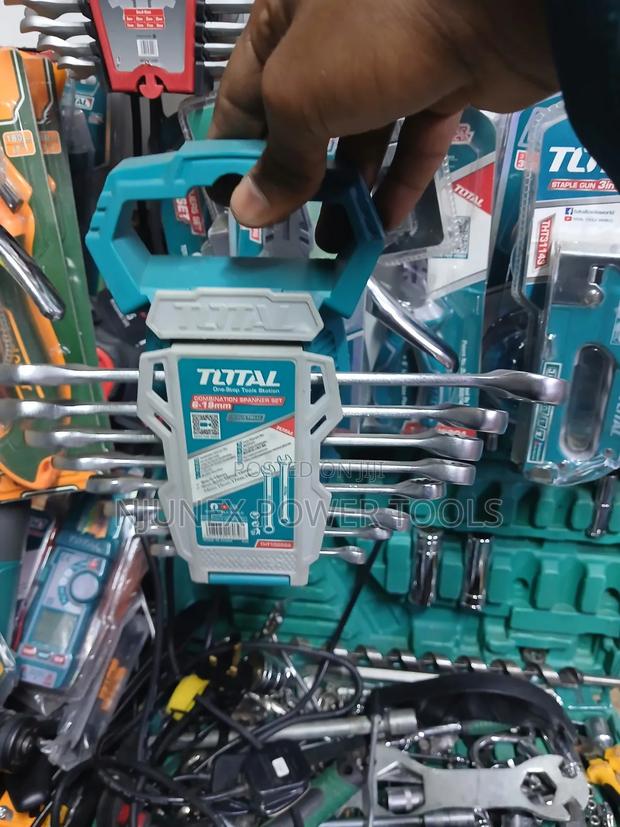 TOTAL 8-Piece Combination Spanner Set (Model THT102286). - thumbnail 2