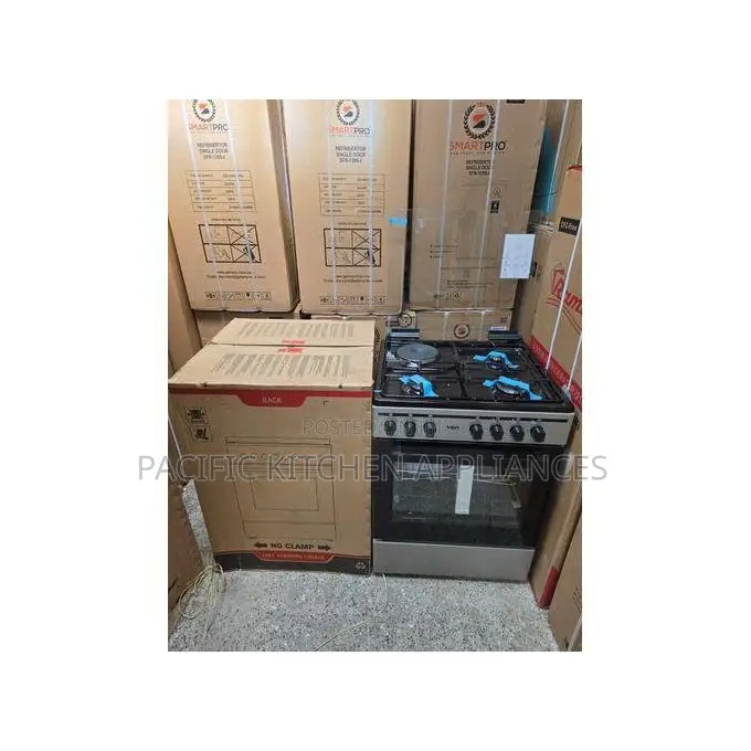 VON Freestanding Cooker – 3 Gas + 1 Electric Burners
