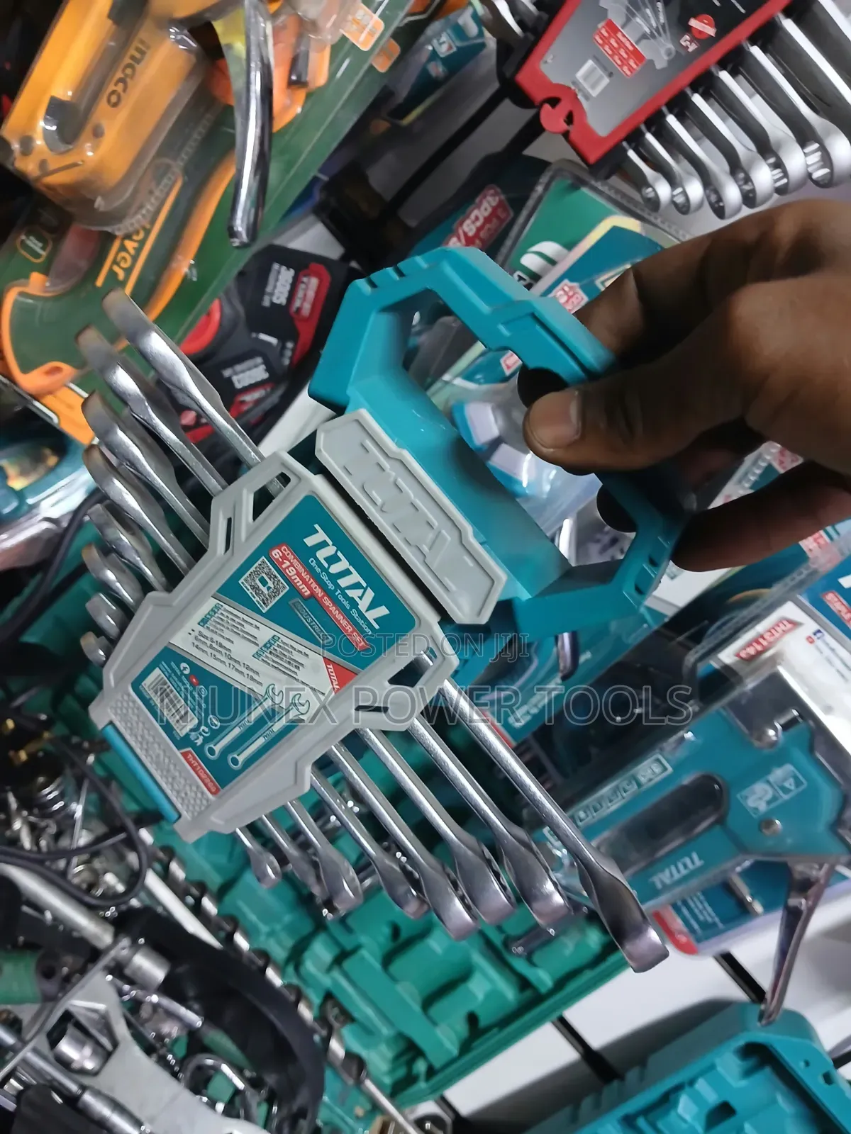 TOTAL Model THT102286 8-Piece Combination Spanner Set